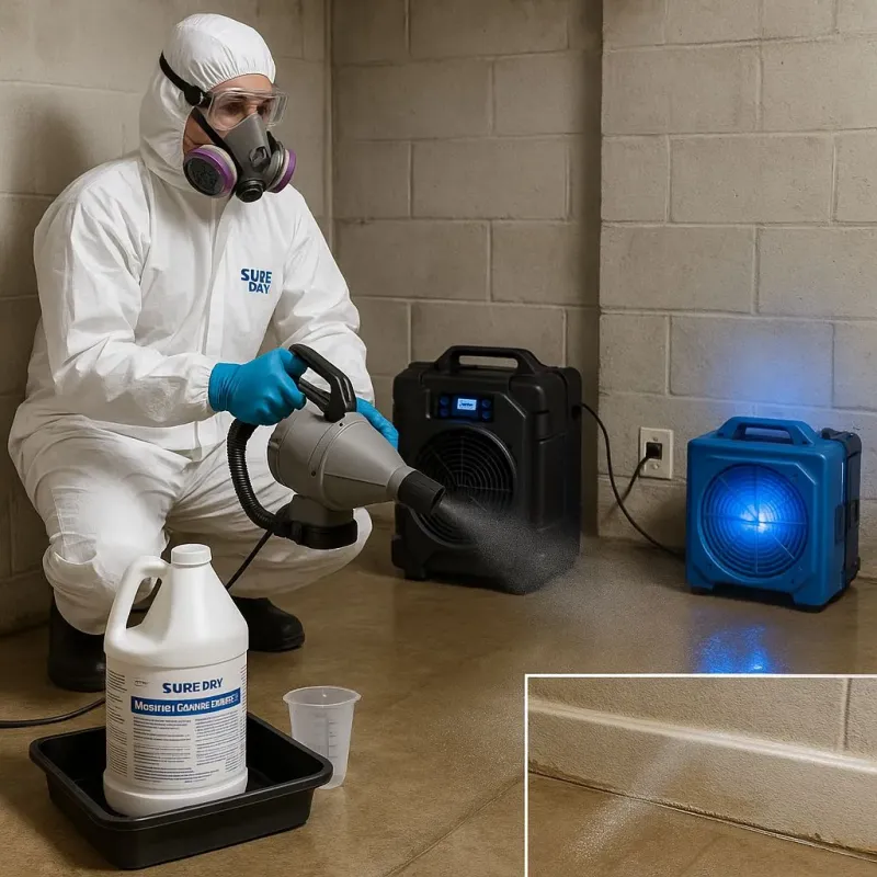 Sanitization and Odor Removal process in Cutler Bay, FL